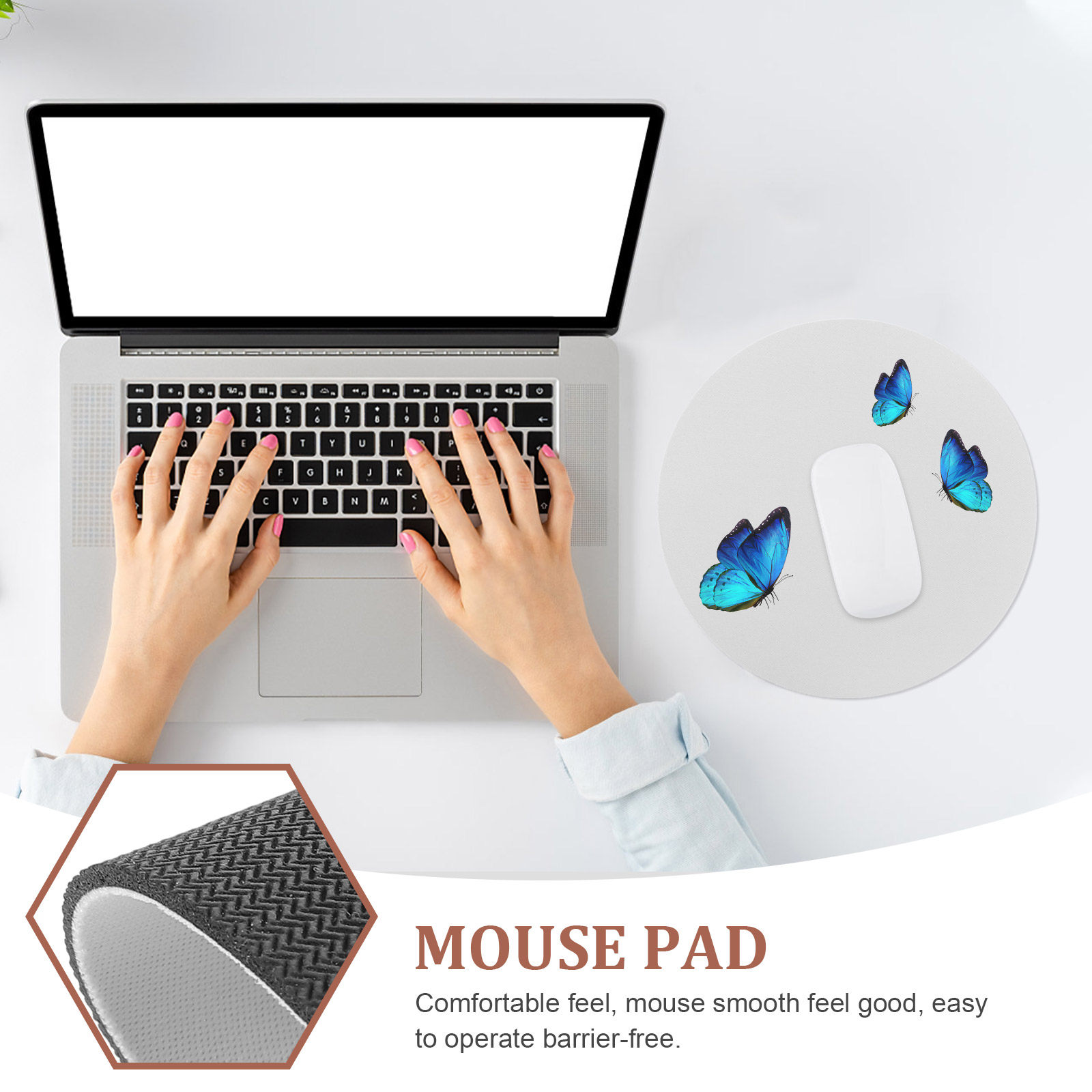 5Pcs Rubber Blank Mouse Pad Su - Mouse Pad Blank Sublimation review and price