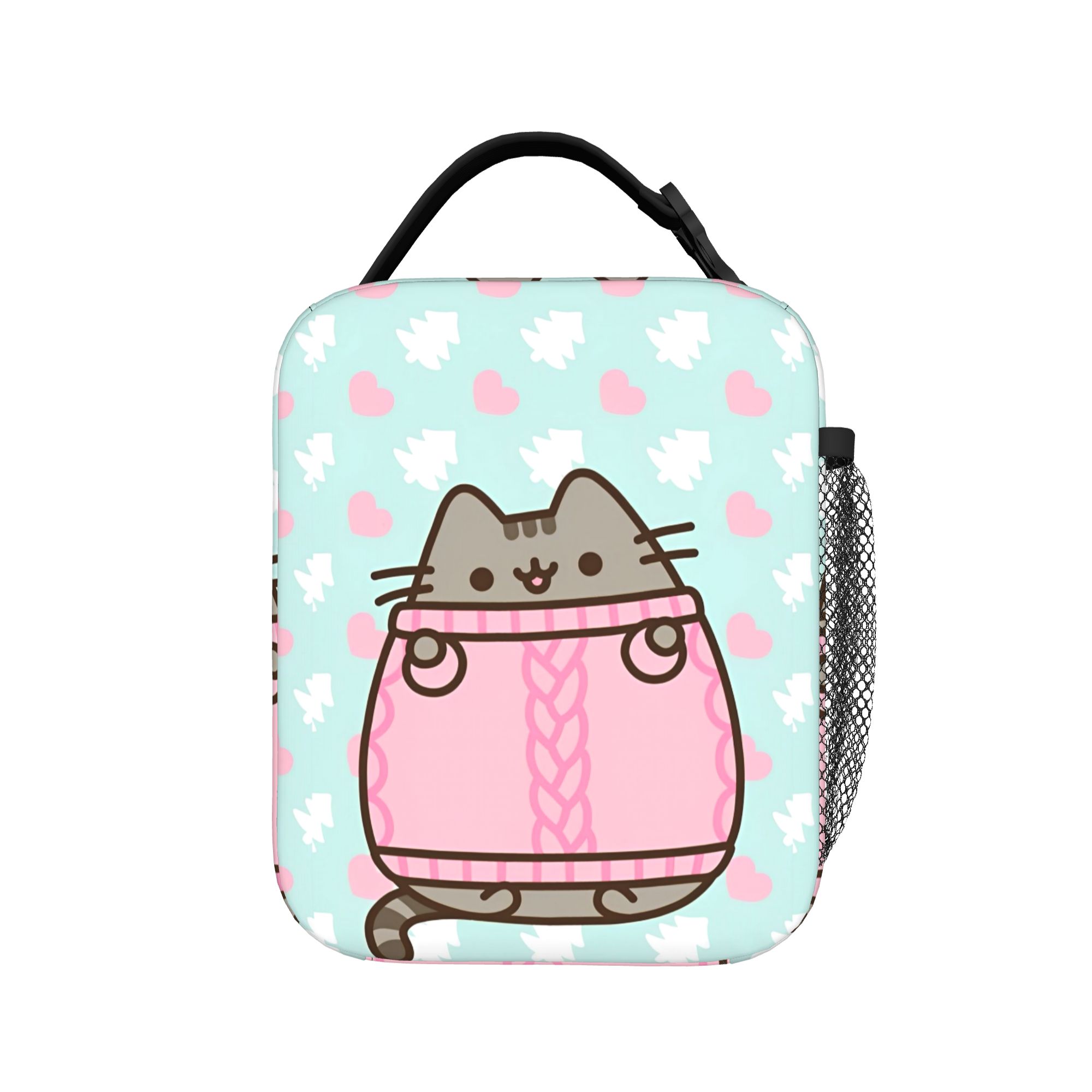 Cute Cat Insulated Lunch Bags  - Tote Bag Sublimation review and price