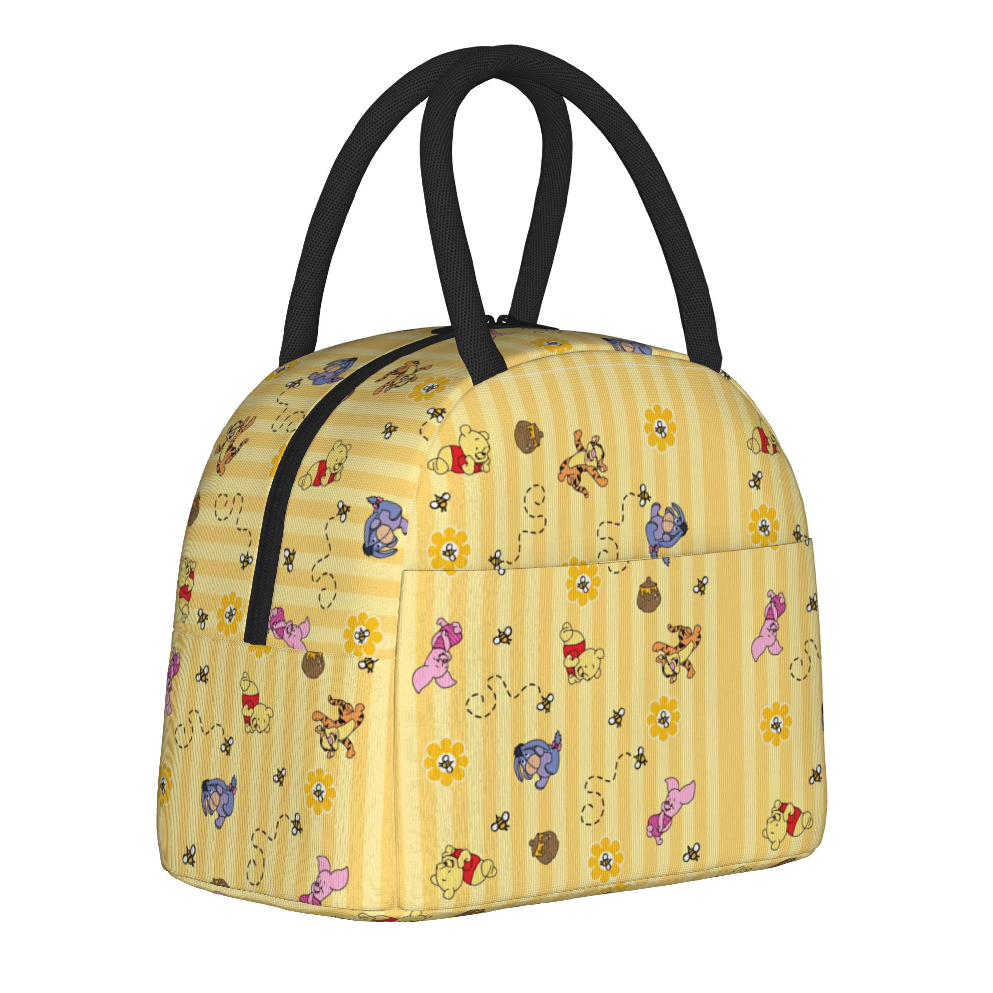 Cute Honey And Bee Insulated L - Tote Bag Sublimation review and price